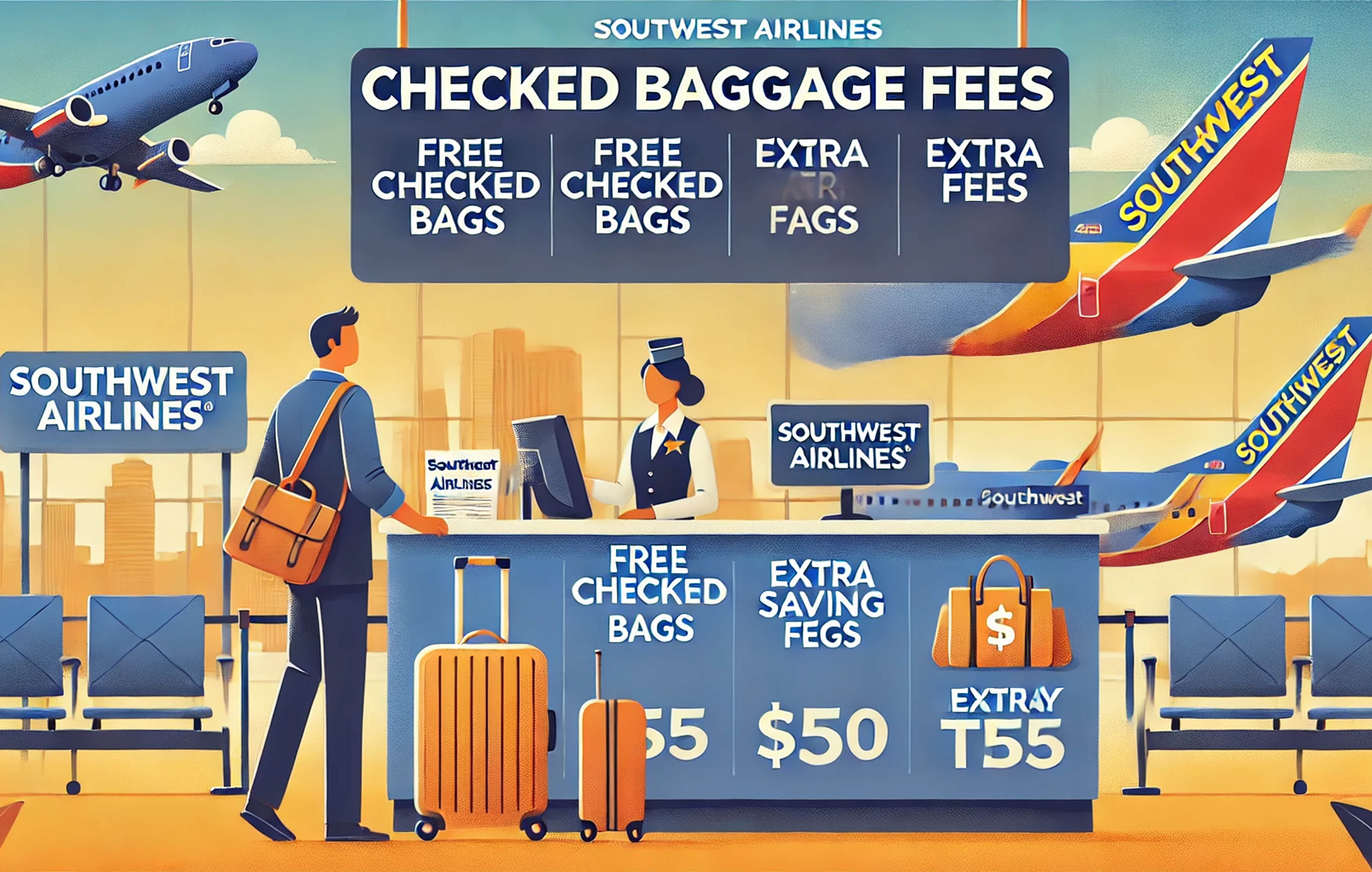 Southwest Airlines Checked Baggage Fees Ultimate Guide to Save Money Southwest Airlines Checked Baggage Fees Ultimate Guide to Save Money